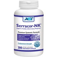 Serracor-NK, Systemic Enzyme Formula, Value Size, 300 Vegetarian Capsules, AST Enzymes