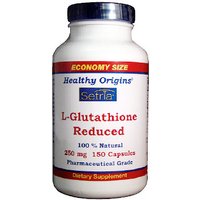 Setria, L-Glutathione Reduced, 250 mg, 150 Capsules, Healthy Origins