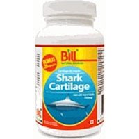 Shark Cartilage 750 mg, 120 Capsules, Bill Natural Sources