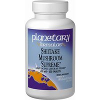 Shiitake Mushroom Supreme 200 tabs, Planetary Herbals