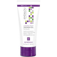 Shower Gel, Lavender Thyme Refreshing, 8.5 oz, Andalou Naturals