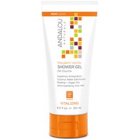 Shower Gel, Mandarin Vanilla Vitalizing, 8.5 oz, Andalou Naturals