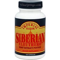 Siberian Eleuthero 2500 mg 100 caps from Imperial Elixir Ginseng