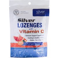 Silver Lozenges with Vitamin C, 21 Lozenges, Silver Biotics