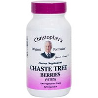 Chaste Tree Berry Capsule, 100 Vegicaps, Christophers Original Formulas