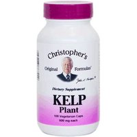 Kelp Plant Capsule, 100 Vegicaps, Christophers Original Formulas