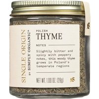 Single Origin Polish Thyme, Organic, 1 oz, Simply Organic