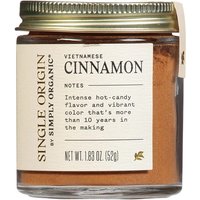 Single Origin Vietnamese Cinnamon, Organic, 1.83 oz, Simply Organic