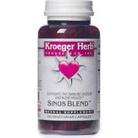 Sinus Blend, Herbal Formula, 100 Vegetarian Capsules, Kroeger Herb