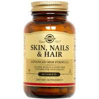 Skin, Nails & Hair, Advanced MSM Formula, 60 Tablets, Solgar