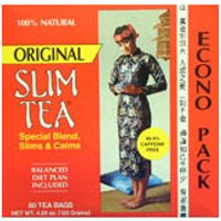 Slim Tea, Original, 60 Tea Bags, Hobe Labs