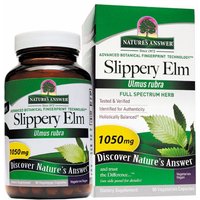 Slippery Elm Bark, 90 Vegetarian Capsules, Natures Answer