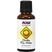 Smiles for Miles Essential Oil Uplifting Blend, 1 oz, NOW Foods