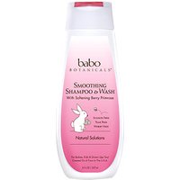 Smoothing Shampoo & Wash, Berry Primrose, 8 oz, Babo Botanicals