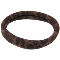 Snake Print Hair Elastic Medium - Jessenia - Brown, 2 ct Per Card, DiPrima Beauty