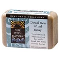 Bar Soap - Dead Sea Mud, 7 oz, One with Nature Dead Sea Mineral Soap