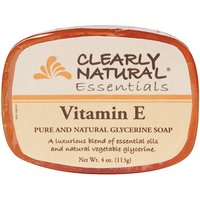 Glycerine Bar Soap - Vitamin-E, 4 oz, Clearly Natural Soaps