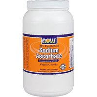Sodium Ascorbate Powder Vegetarian, 3 lb, NOW Foods