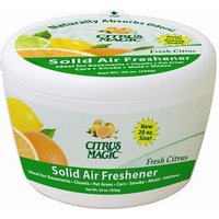 Solid Air Freshener, Fresh Citrus, 20 oz, Citrus Magic