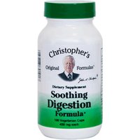 Soothing Digestion Formula, 180 Vegetarian Capsules, Christophers Original Formulas