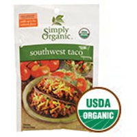 Southwest Taco Seasoning Mix, 1.13 oz, Simply Organic