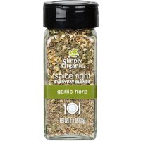 Spice Right Garlic & Herb, 2 oz, Simply Organic