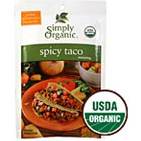 Spicy Taco Seasoning Mix, 1.13 oz, Simply Organic