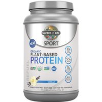 SPORT Refuel Organic Plant-Based Protein Powder, Vanilla, 28.4 oz (806 g), Garden of Life