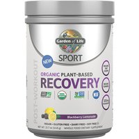 SPORT Post-Workout Organic Plant-Based Recovery Powder, Blackberry Lemonade, 15.7 oz (446 g), Garden of Life