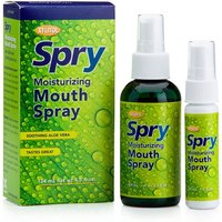 Spry Moisturizing Xylitol Mouth Spray - Light Mint, 2 pc, Xlear (Xclear)