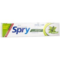 Spry Spearmint Xylitol Toothpaste, Fluoride Free, 5 oz, Xlear