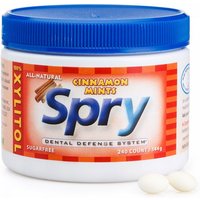 Spry Xylitol Mints - Cinnamon, Sugar Free, 240 ct Jar, Xlear (Xclear)