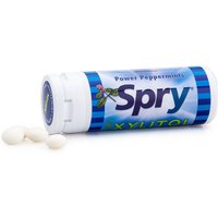 Spry Xylitol Mints - Peppermint, 45 ct x 6 Tubes, Xlear (Xclear)
