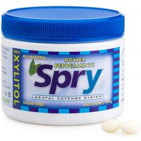 Spry Xylitol Mints - Peppermint, Sugar Free, 240 ct Jar, Xlear (Xclear)