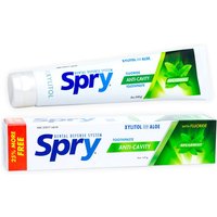 Spry Xylitol Toothpaste - Spearmint, With Fluoride, 5 oz, Xlear (Xclear)