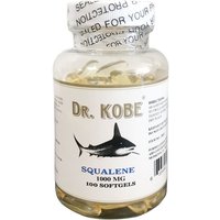 Squalene 1000 mg, from Deep Sea Shark Liver Oil, 100 Softgels, Dr. Kobe