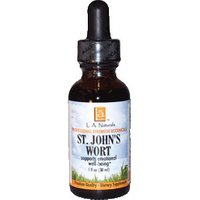 St. Johns Wort Organic, 1 oz, L.A. Naturals