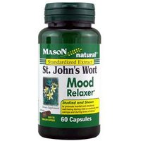 St. Johns Wort Mood Relaxer, 60 Capsules, Mason Natural