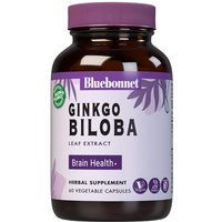 Standardized Ginkgo Biloba Leaf Extract, 60 Vcaps, Bluebonnet Nutrition
