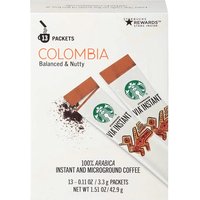 Starbucks VIA Instant Coffee Colombia Medium Roast, 26 Packets
