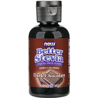 Better Stevia Liquid Sweetener - Dark Chocolate Flavor, 2 oz, NOW Foods