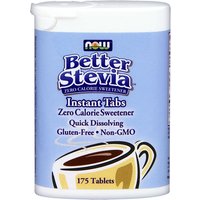 Better Stevia Instant Tabs, Quick Dissolving BetterStevia, 175 Tablets, NOW Foods