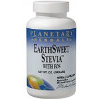 EarthSweet Stevia with FOS Powder, 2 oz, Planetary Herbals