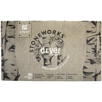 Stoneworks Dryer Sheets, Birch Branch, 80 Compostable Sheets, Grab Green