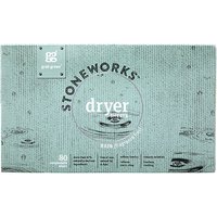Stoneworks Dryer Sheets, Rain (Fragrance Free), 80 Compostable Sheets, Grab Green