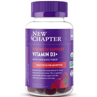 Strength Support Vitamin D3+ Gummy, 60 Gummies, New Chapter