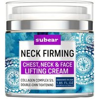 Subear Neck Firming Cream (Double Chin Reducer, Neck Tightener Cream), 1.85 oz