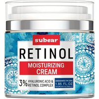 Subear Retinol Moisturizing Cream, Night Cream for Face, 1.85 oz