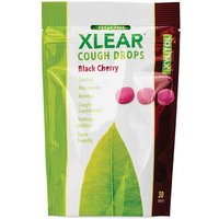Sugar Free Cough Drops, Black Cherry, 30 Lozenges, Xlear (Xclear)