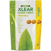 Sugar Free Cough Drops, Honey Lemon, 30 Lozenges, Xlear (Xclear)
